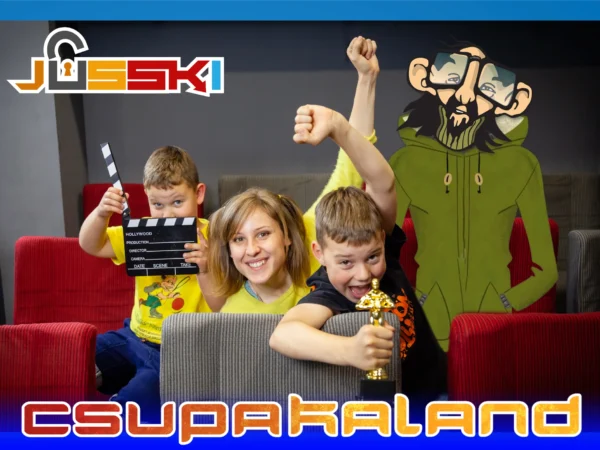 Választható szabadulószoba a Csupakalandban maximum 5 fő részére